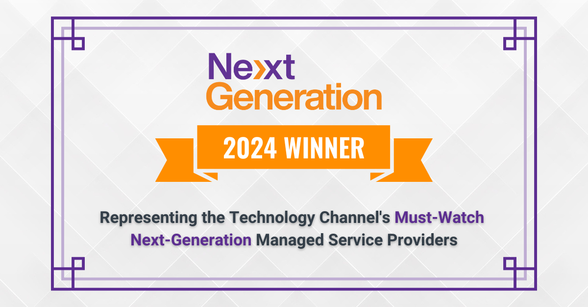 A purple and orange banner with the words " next generation 2 0 2 4 winner ".